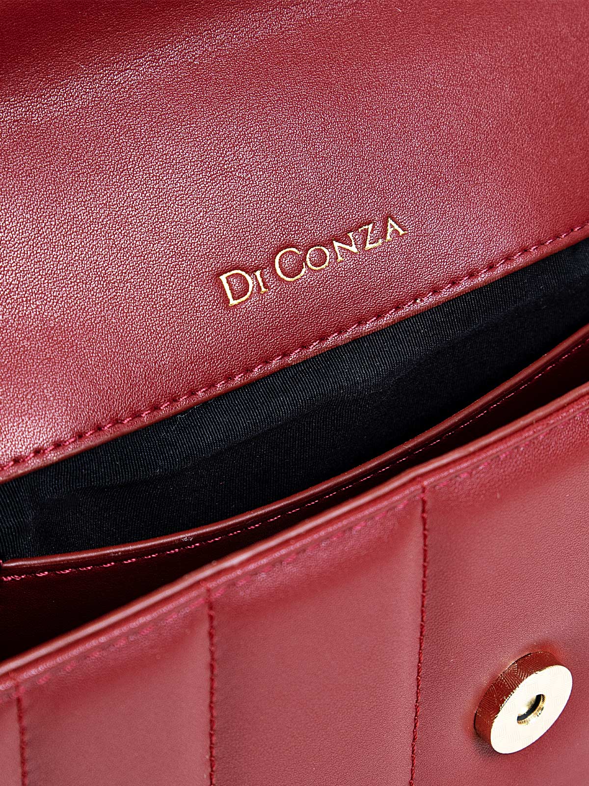 Combo Bolso y Tarjetero Rojo - Di Conza