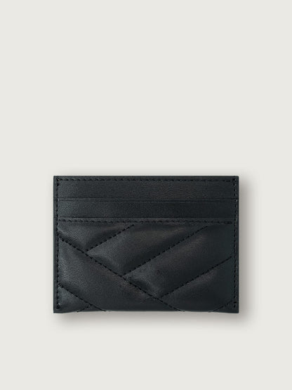 Combo Bolso y Tarjetero Negro - Di Conza