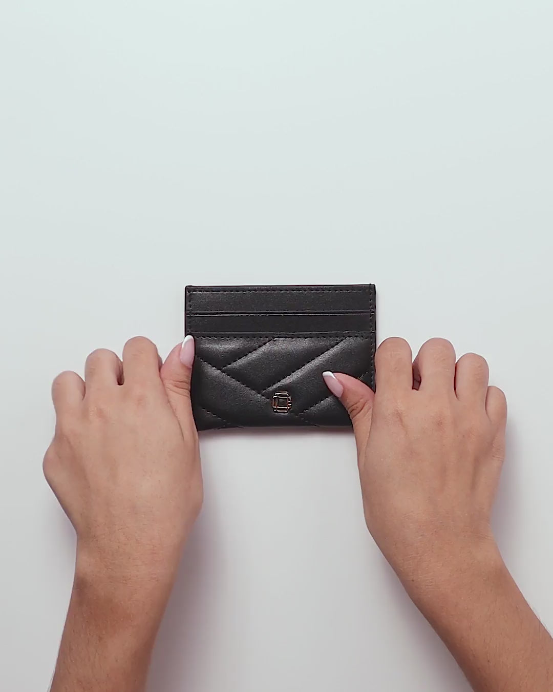 TARJETERO SOFTIE COMPACTO NEGRO