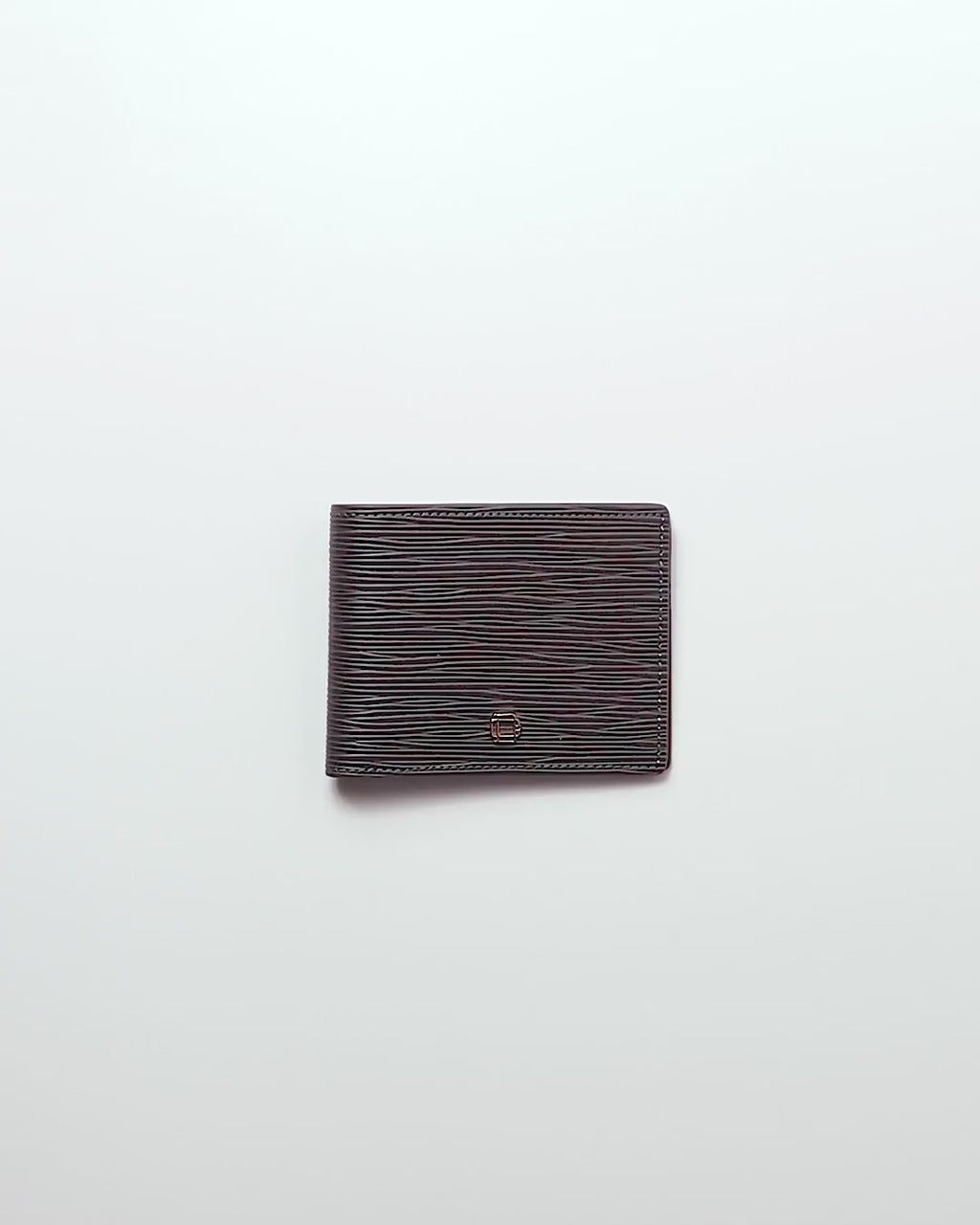 CARTERA DE CUERO ICON GRIS PARA 8 TARJETAS